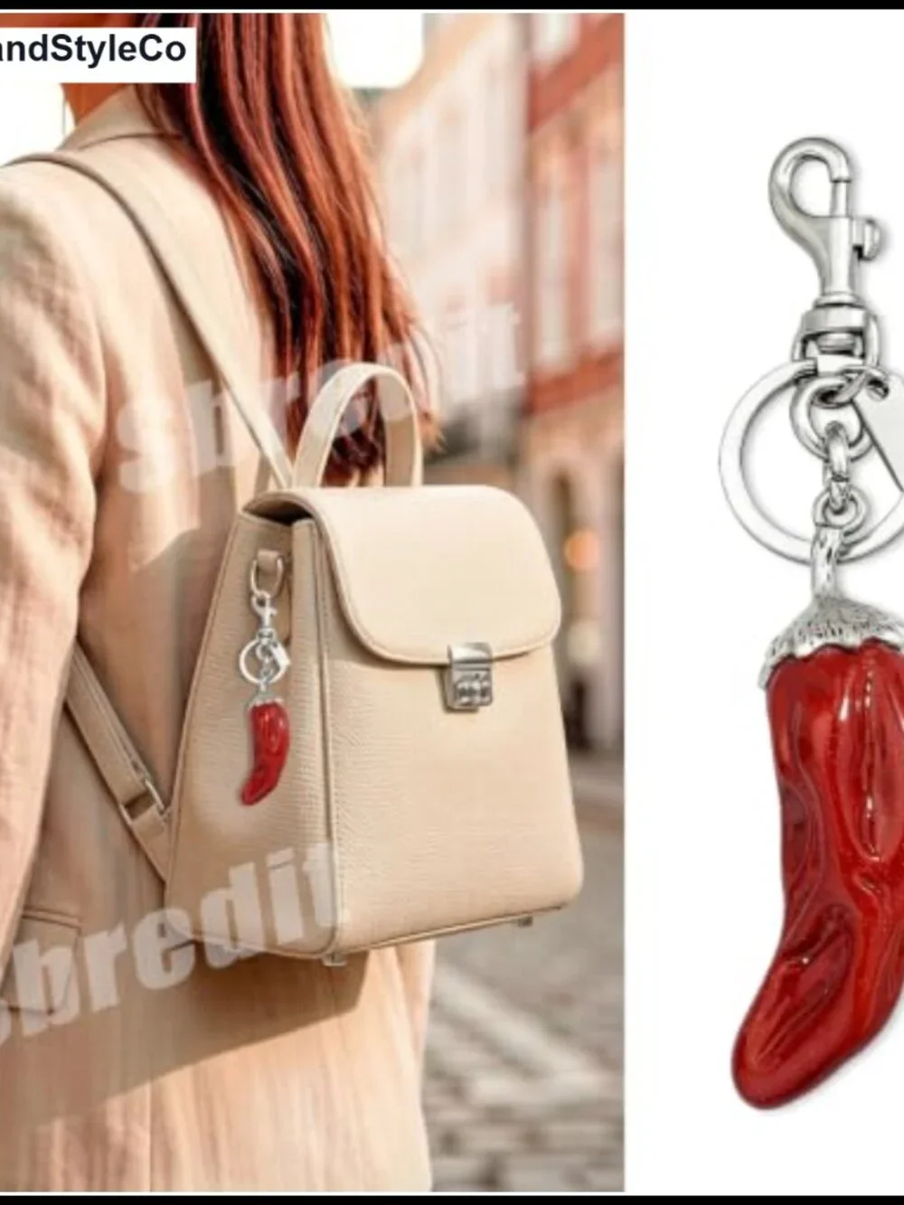 Purse Charm for Handbags, Bag Charm with Lobster Clasp